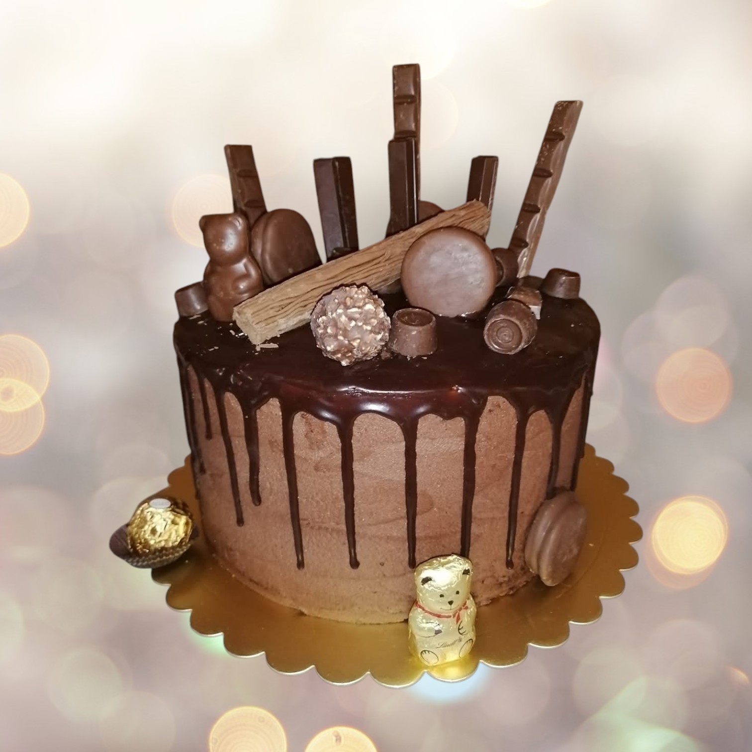 Decadent Chocolate Drip Confection