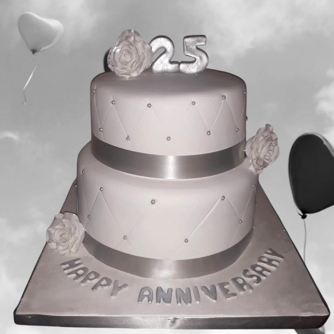 Silver Jubilee Anniversary Elegance