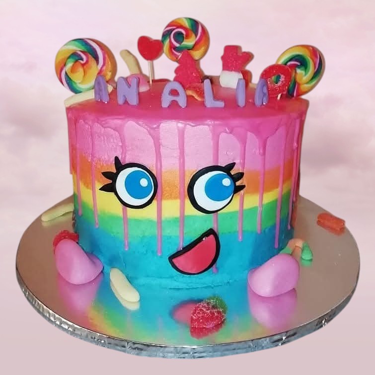 Shopkins Rainbow Creation Cake