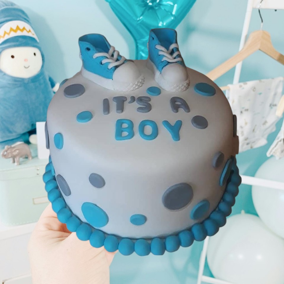 It's A Boy Baby Shower Cake