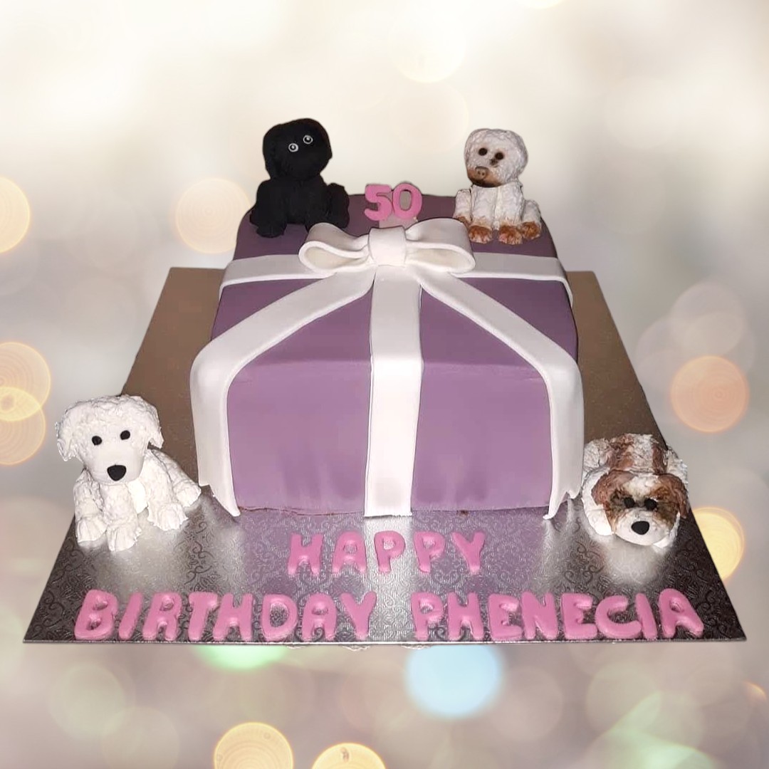 A Golden Celebration with Furry Friends