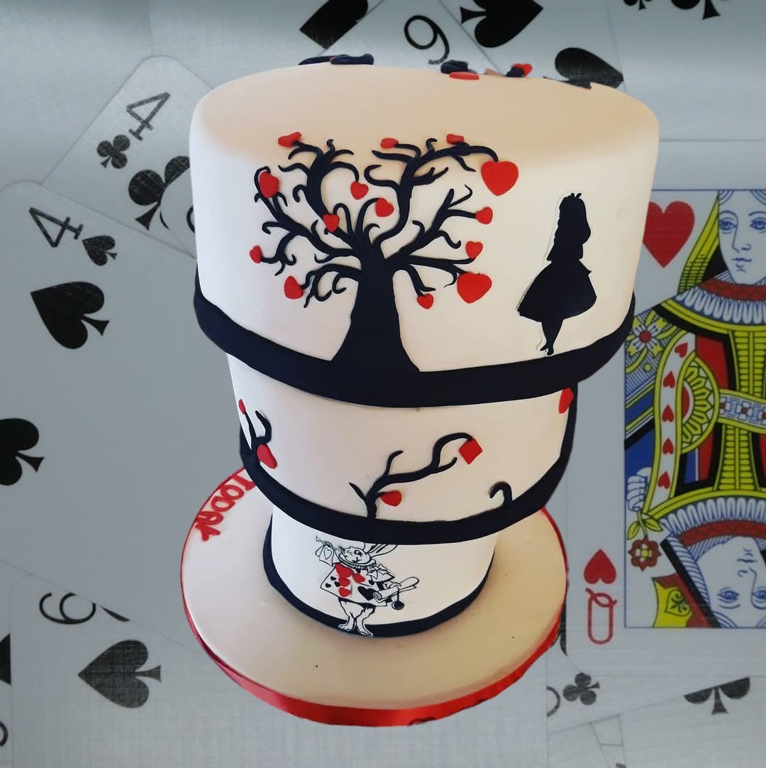 Whimsical Alice in Wonderland Tapered Creation