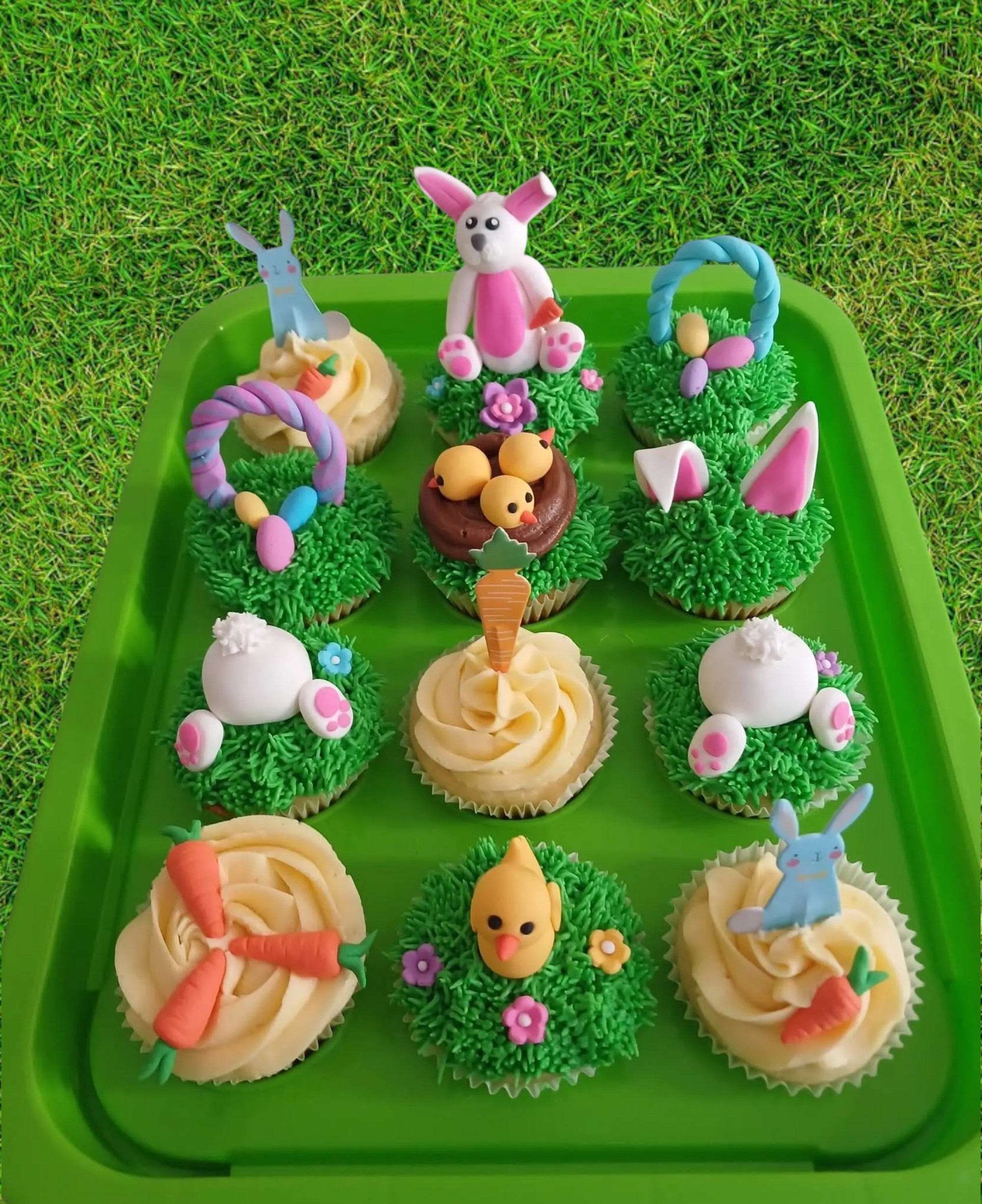 Whimsical Easter Cupcake Collection